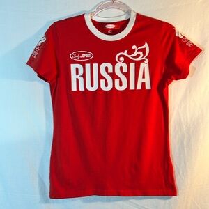 Russian Olympic Team Official T- shirt Size L